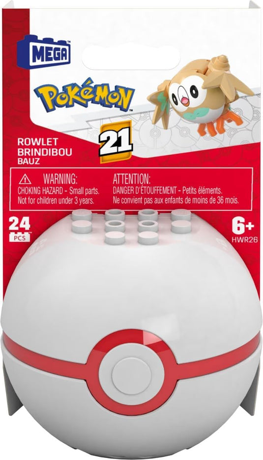 Pokemon - Pokeball Mega Construx Building Toy Kit Figure