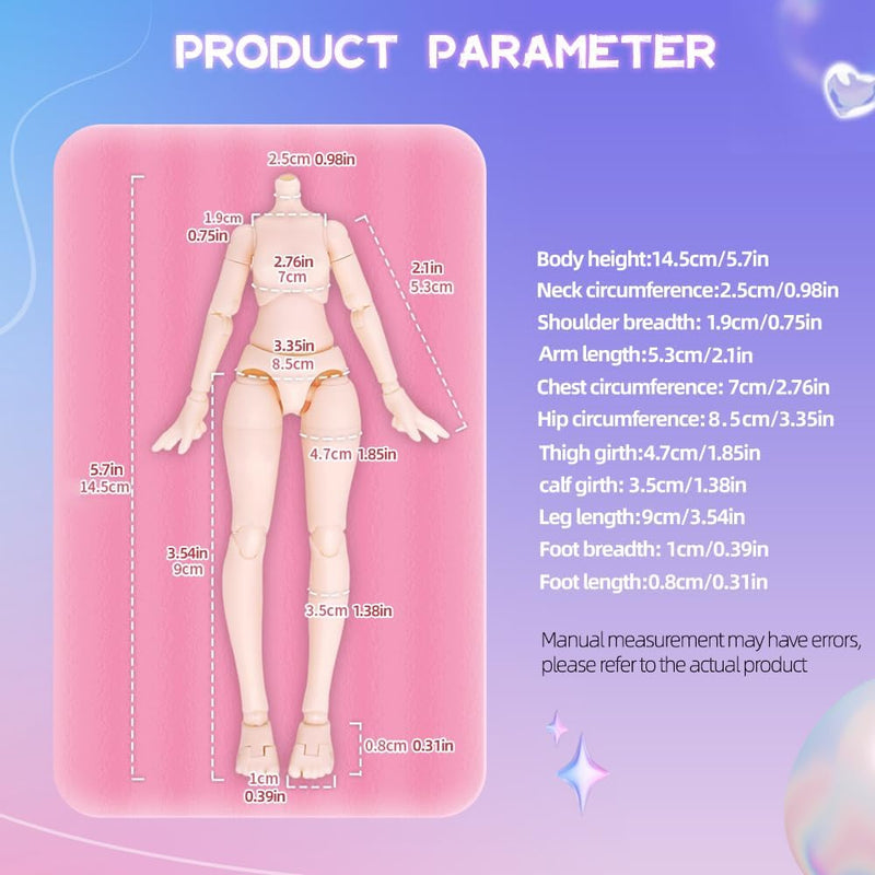 Cargue la imagen en el visor de la galería, Calembou - Eve Lynna Series Ball Jointed Doll Vinyl 1 Single Blind Box
