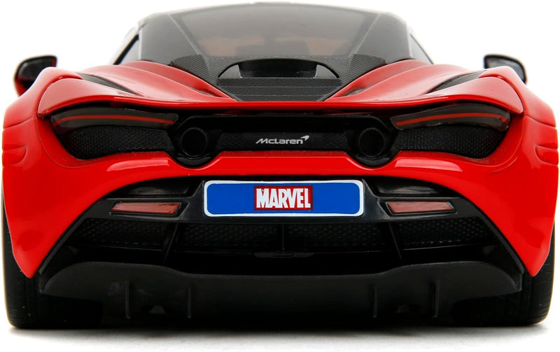 Marvel Comics Spiderman -  McLaren 720S Model Car