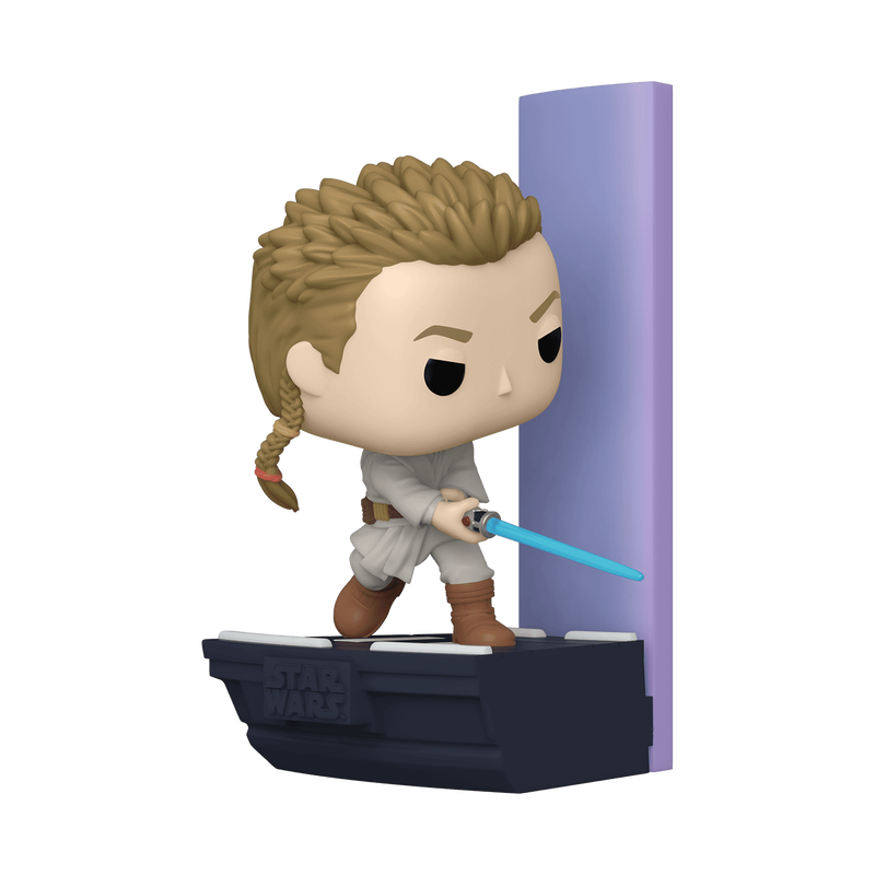 Cargue la imagen en el visor de la galería, Funko POP! Deluxe: Star Wars - Duel of the Fates: Obi-Wan Kenobi Vinyl Figure
