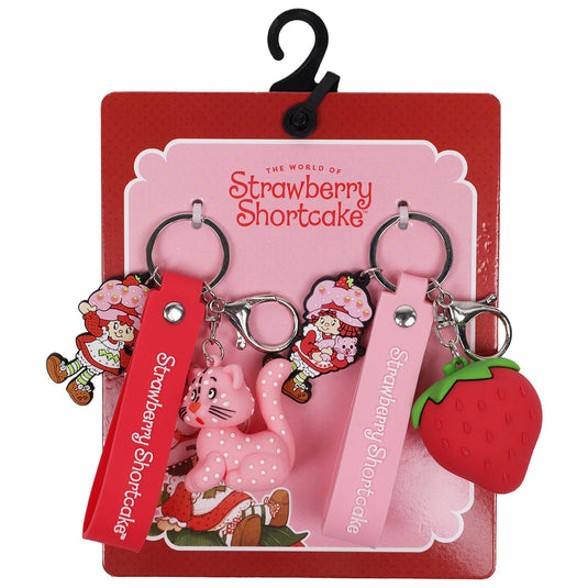 Concept One Strawberry Shortcake & Custard 3D Set  Keychain