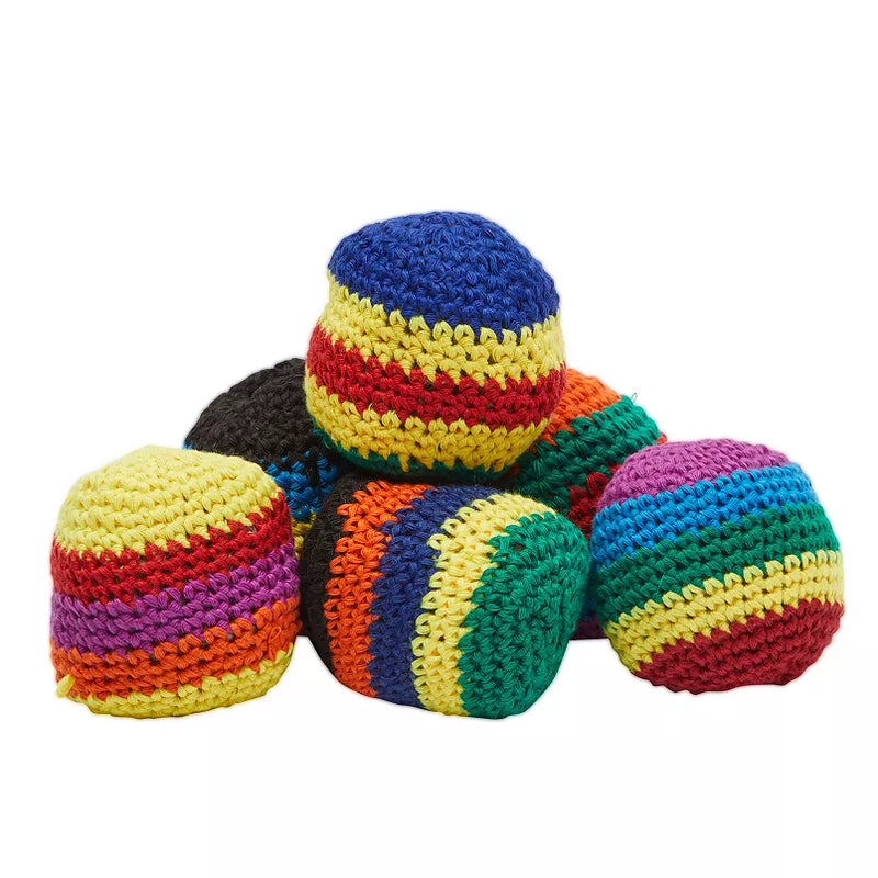 Cargue la imagen en el visor de la galería, Trendy Kick Hacky Sacks  - 1Pc Colorful Crochet Toy
