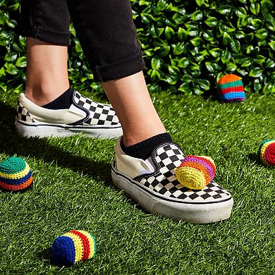 Trendy Kick Hacky Sacks  - 1Pc Colorful Crochet Toy