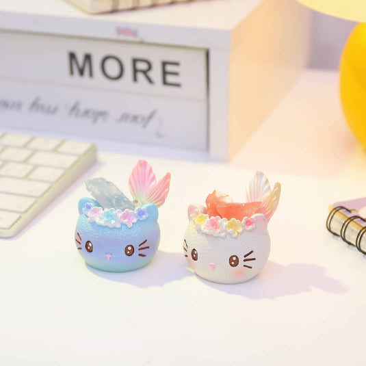 BCmini Crystal Cat Mermaid 1pc Blind Box