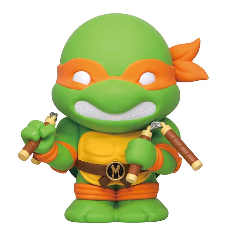 Load image into Gallery viewer, Monogram Teenage Mutant Ninja Turtle - Character Figural PVC Coin Bank
