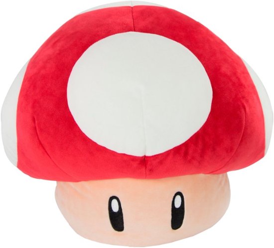 Load image into Gallery viewer, Club Mocchi Mocchi - Mario Kart Red Mushroom 15&quot; Mega Plush
