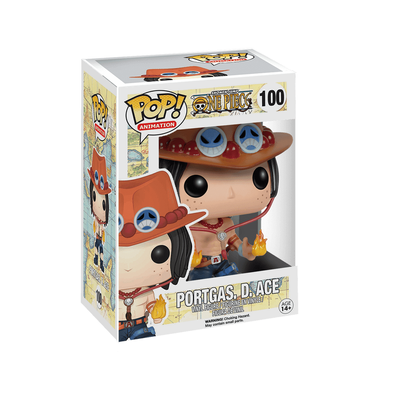 Load image into Gallery viewer, Funko POP! Animation: One Piece - Portgas. D. Ace Vinyl Figure
