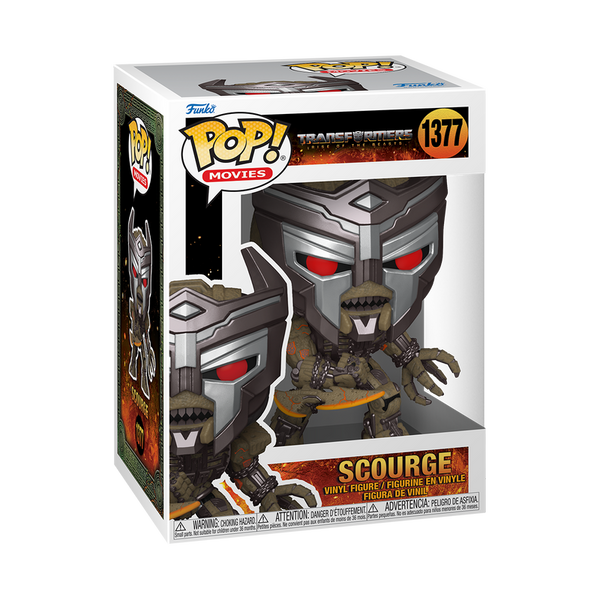 Funko POP! Movies: Transformers: Rise of the Beasts Scourge Vinyl Figure