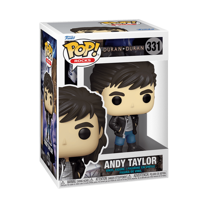 Funko POP! Music: Duran Duran - Wild Boys Andy Taylor Vinyl Figure