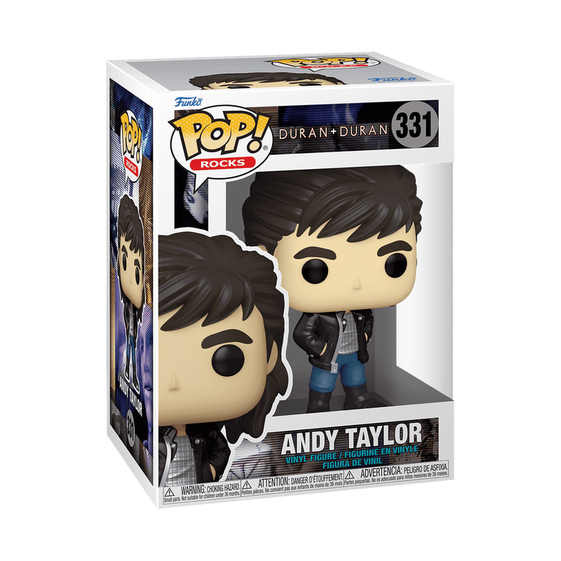 Funko POP! Music: Duran Duran - Wild Boys Andy Taylor Vinyl Figure