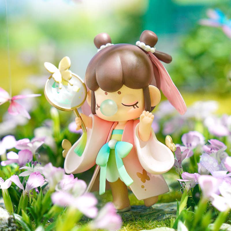 Chargez l&#39;image dans la visionneuse de la galerie, Robotime Rolife Nanci - Series Blooming Girl Collections 1 Pcs Blind Box Figure
