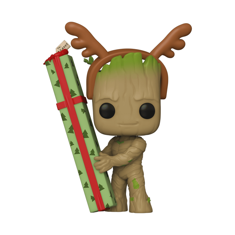 Cargue la imagen en el visor de la galería, Funko POP! Marvel: Guardians of the Galaxy - Holiday Special Groot Vinyl Figure
