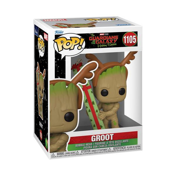 Funko POP! Marvel: Guardians of the Galaxy - Holiday Special Groot Vinyl Figure