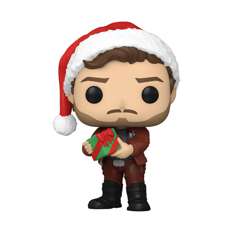 Chargez l&#39;image dans la visionneuse de la galerie, Funko POP! Marvel: Guardians of the Galaxy - Holiday Special Star-Lord Vinyl Figure
