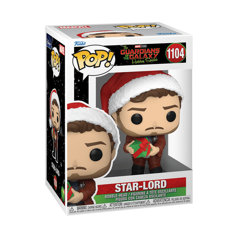 Load image into Gallery viewer, Funko POP! Marvel: Guardians of the Galaxy - Holiday Special Star-Lord Vinyl Figure
