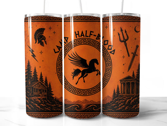 Percy Jackson Camp Half Boold 20oz Tumbler