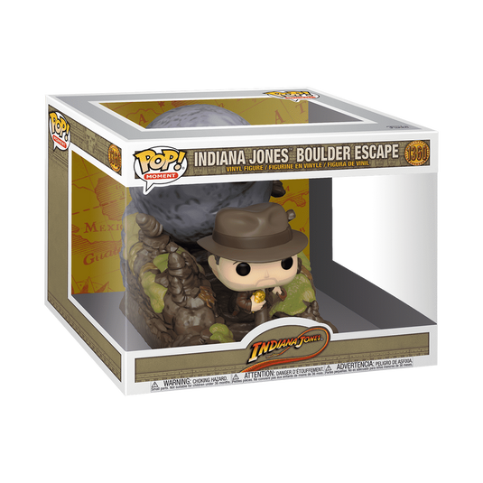 Funko - POP Moments: Indiana Jones - Boulder Escape Vinyl Figure