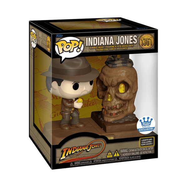 Funko POP! Deluxe:Movies Indiana Jones Indy Pop Action Figure