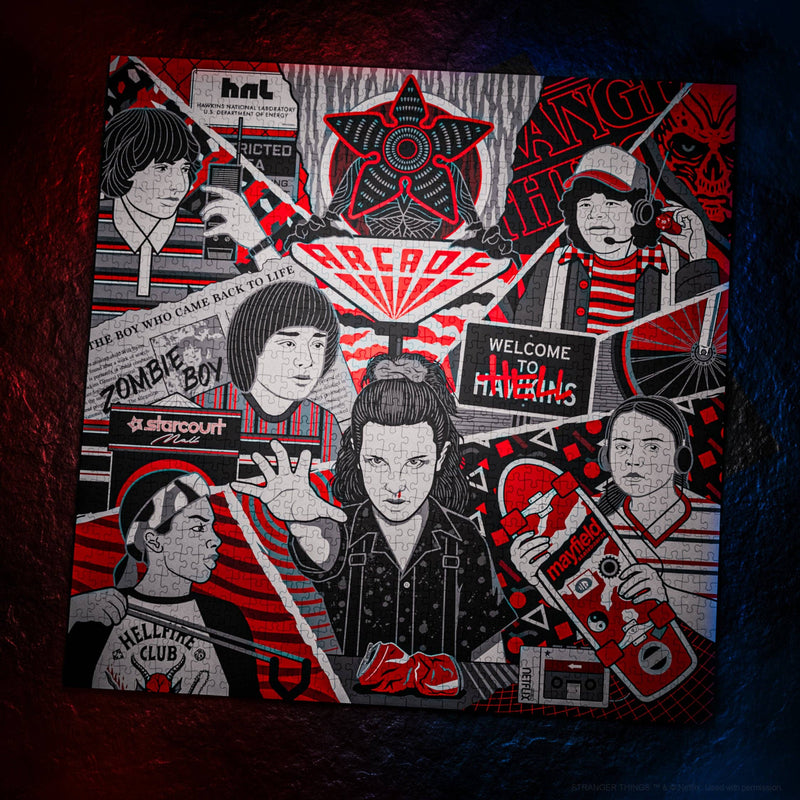 Cargue la imagen en el visor de la galería, Stranger Things - Characters Jigsaw Puzzle
