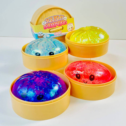 BCmini - Dumpling Translucent Glitter Squishy-12