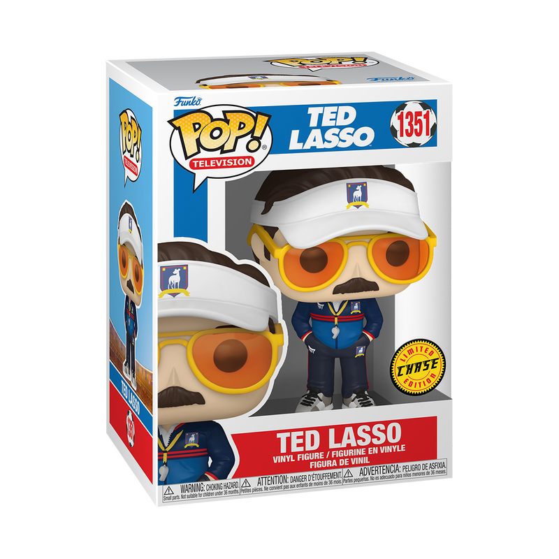 Funko Pop - Ted Lasso Team!  Ted Lasso W/Chase Vinyl Figure