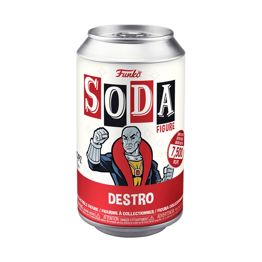 Funko Soda ! Figurine en vinyle GI Joe Destro avec Chase