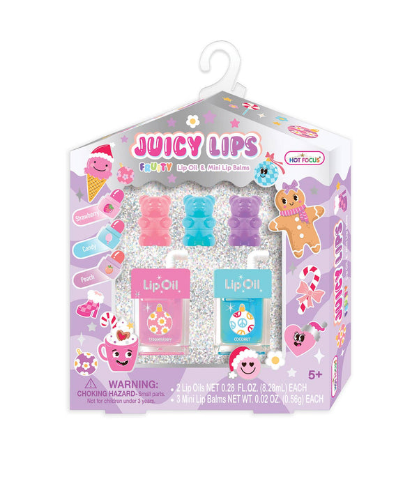 Hot Focus Holiday Juicy Lip Balms