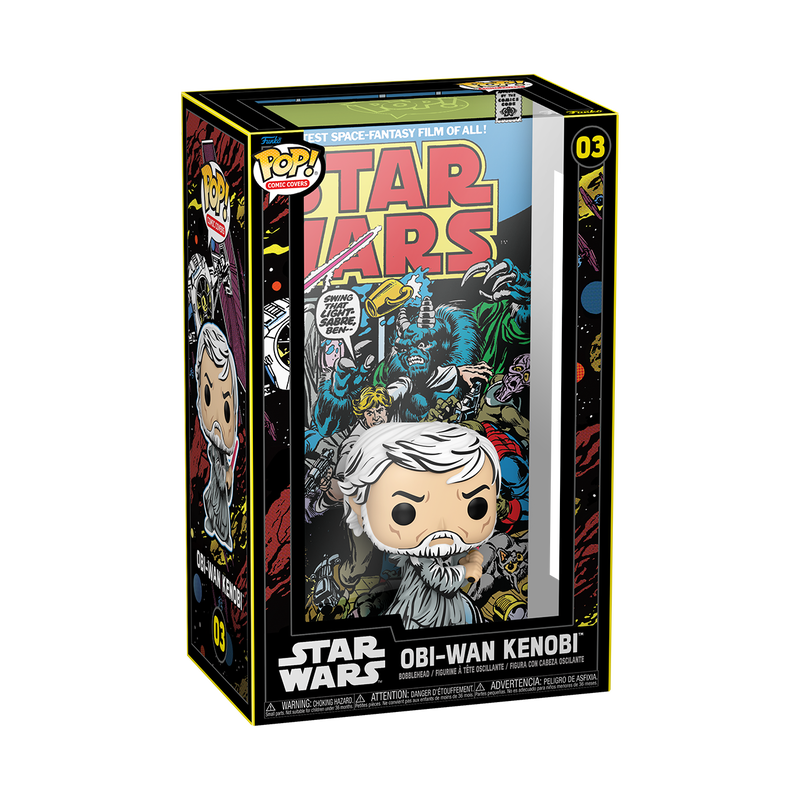 Cargue la imagen en el visor de la galería, Funko POP! Comic Covers: Star Wars #2 (1977) - Obi Wan Kenobi Vinyl Figure
