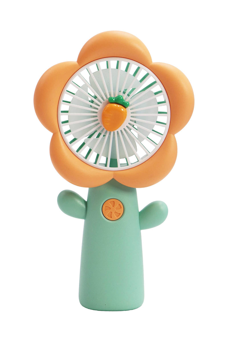 Load image into Gallery viewer, Cap Zone - Flower Petal Fruit Pastel Handheld Electric Fan
