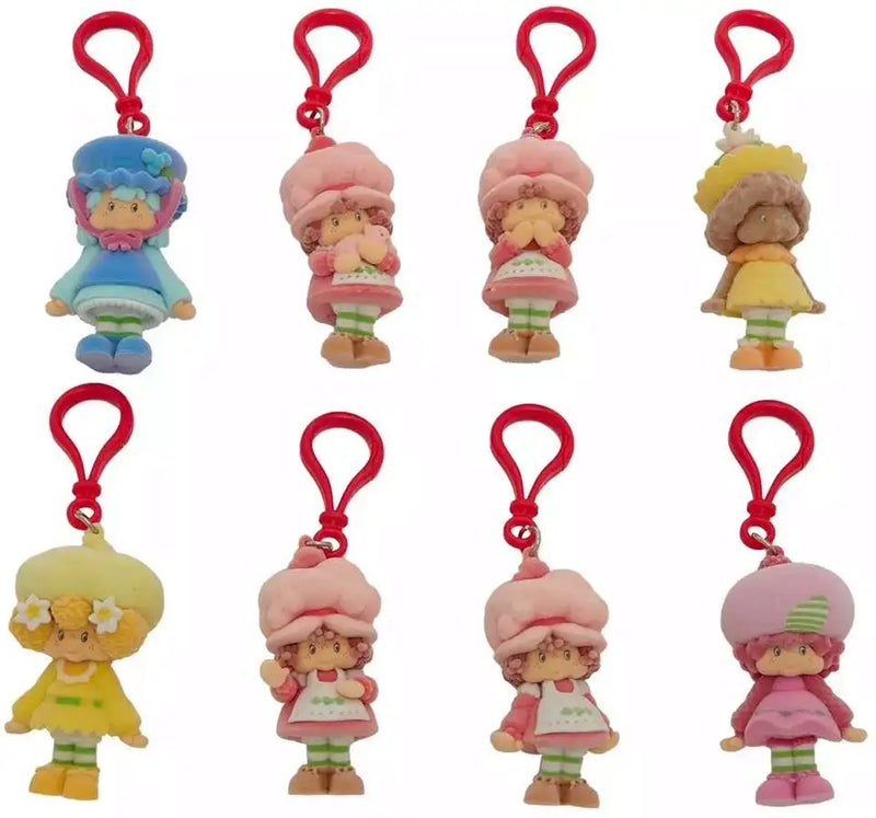 Chargez l&#39;image dans la visionneuse de la galerie, U.C.C. Distributing Strawberry Shortcake - Flocked Strawberry Shortcake 1pc 3D Figure Bag Clip Blind Bag
