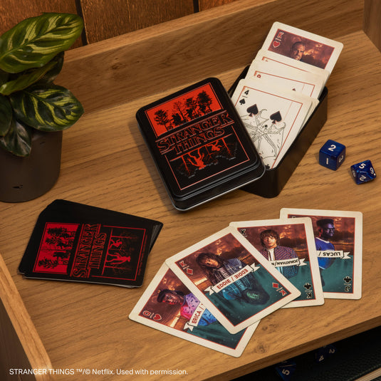 Paladone Stranger Things Season 5 - Playing Cards in a Tin