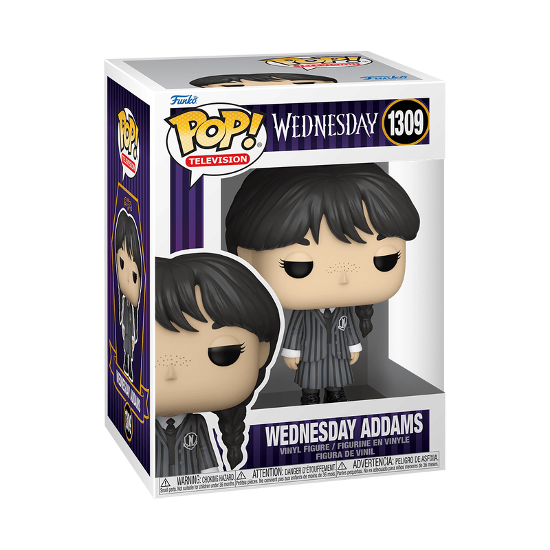 Cargue la imagen en el visor de la galería, Funko POP! TV: The Addams Family - Wednesday Addams Vinyl Figure
