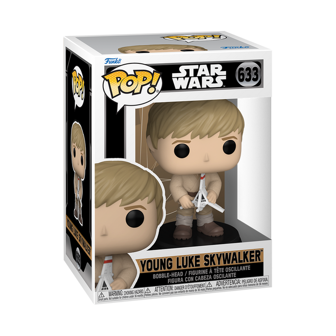 ¡Funko POP! Star Wars - Obi-Wan Kenobi T2 El joven Luke Skywalker