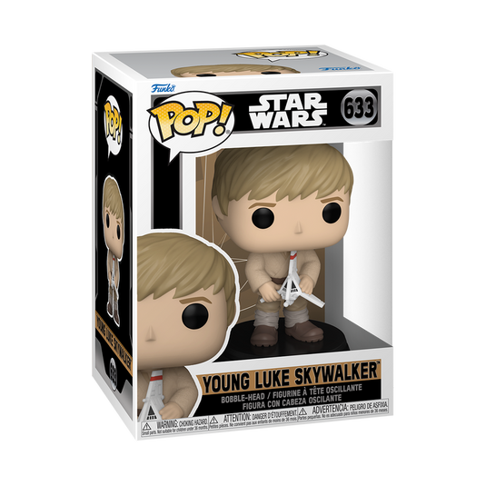 ¡Funko POP! Star Wars - Obi-Wan Kenobi T2 El joven Luke Skywalker