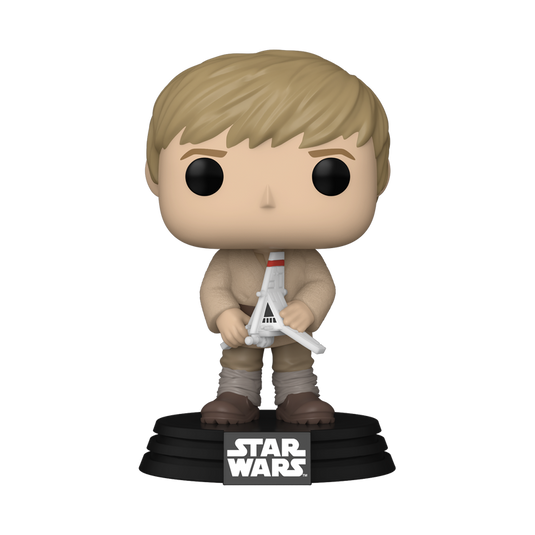 ¡Funko POP! Star Wars - Obi-Wan Kenobi T2 El joven Luke Skywalker