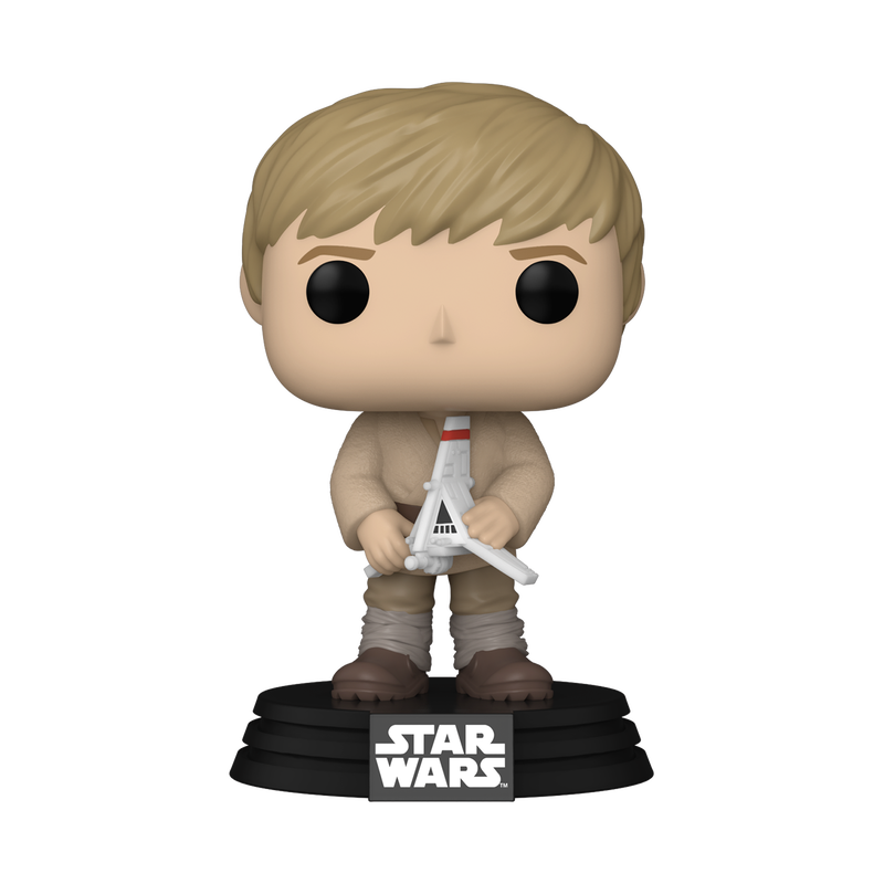 ¡Funko POP! Star Wars - Obi-Wan Kenobi T2 El joven Luke Skywalker