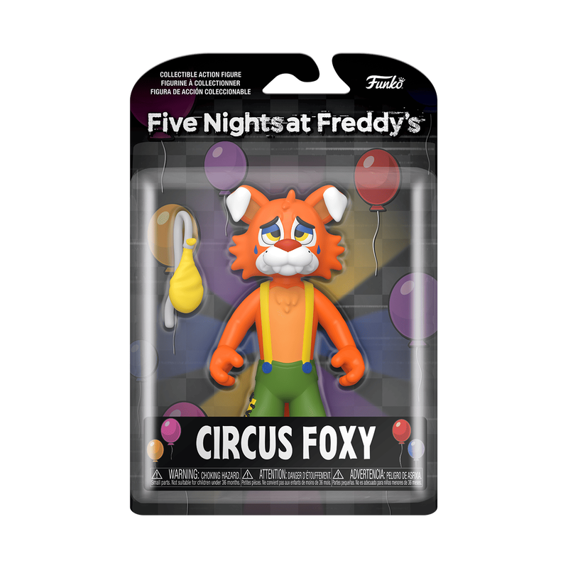 Chargez l&#39;image dans la visionneuse de la galerie, Funko Action! Five Nights at Freddy&#39;s - Circus Foxy Figure
