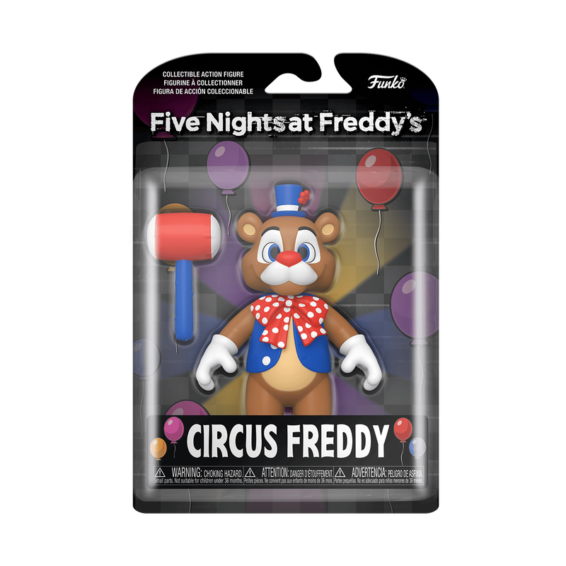 Chargez l&#39;image dans la visionneuse de la galerie, Funko Action! Five Nights at Freddy&#39;s - Circus Freddy Figure
