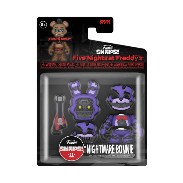 Funko Five Nights at Freddy’s: Snaps! Nightmare Bonnie Vinyl Figure