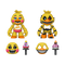 Funko Five Nights at Freddy’s: Snaps! Toy Chica and Nightmare Chica Vinyl Figure
