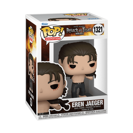 Funko POP! Animation: Attack on Titans - S5 Eren Jaeger With Open Shirt Vinyl Figure