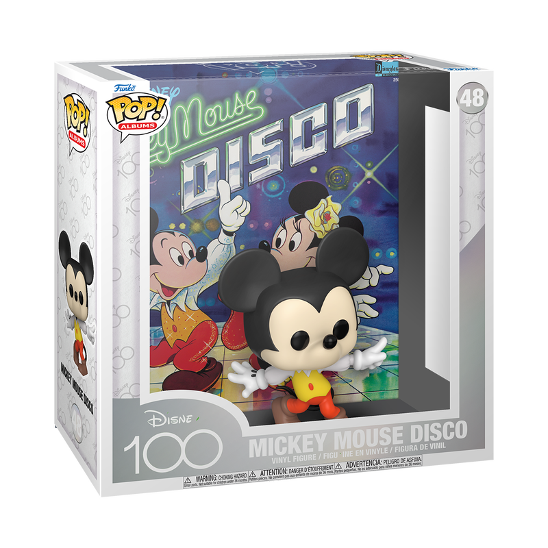 Funko POP! Albums: Disney’s 100th Anniversary - Mickey Mouse Disco Vinyl Figure
