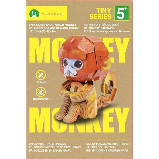 Makebug - Tiny Animals and Deep Jungle Merchandiser DIY Animals Figure