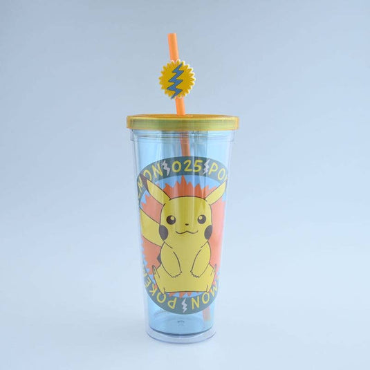 Pokémon - Peaceful Sitting Pose Burst 24oz Plastic Cold Cup