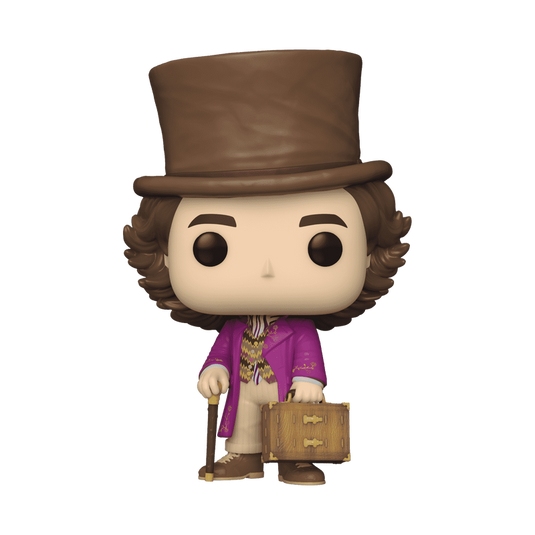 Funko POP! Movies: Willy Wonka With Briefcase Vinyl Figure