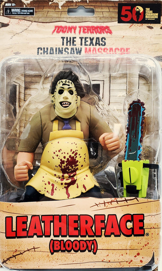 Toony Terrors - The Texas Chainsaw Massacre Leatherface 6” Scale Figure