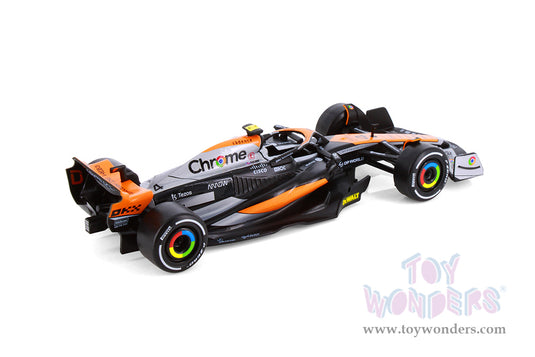 Toy Wonders Collectibles McLaren MCL60 - "British GP" Formula One F1 2023 1/24 scale 1Pc Figure