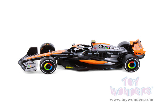 Toy Wonders Collectibles McLaren MCL60 - "British GP" Formula One F1 2023 1/24 scale 1Pc Figure