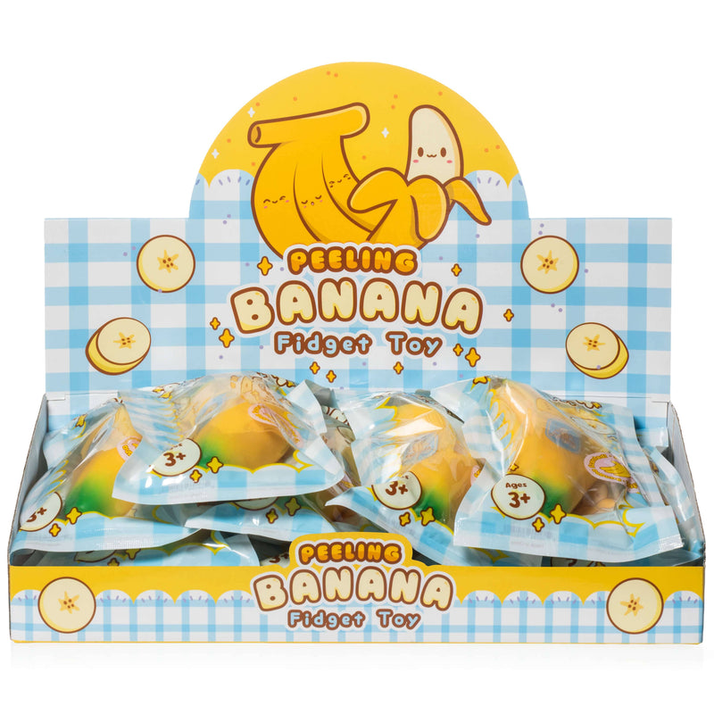 Load image into Gallery viewer, Peeling Banana Sensory 1Pc Stress Toy
