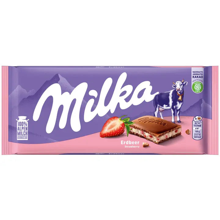 Cargue la imagen en el visor de la galería, Milka Chocolate 100g (European) 1pc Chocolate Bar

